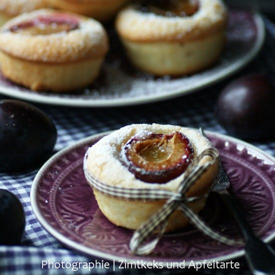 Rezeptbild: Pflaumen-Friands