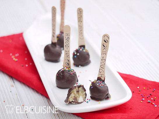 Rezeptbild: Cookie Dough oder Keksteig am Stiel – Vorsicht Suchtgefahr!!