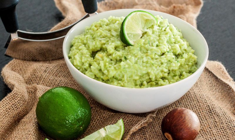 Rezeptbild: Avocado-Koriander-Reis