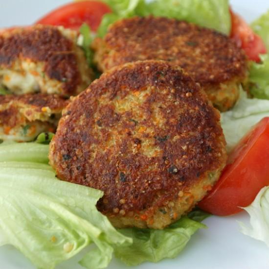 Rezeptbild: Quinoa-Burger