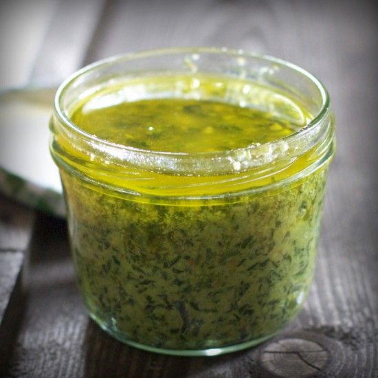 Rezeptbild: Bärlauch-Walnuss Pesto