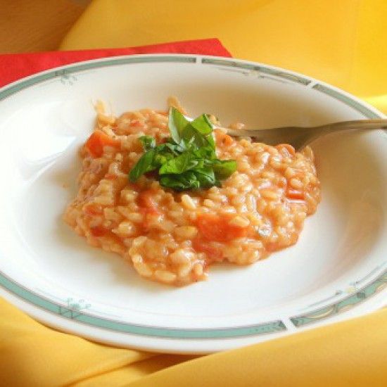 Rezeptbild: Tomatenrisotto