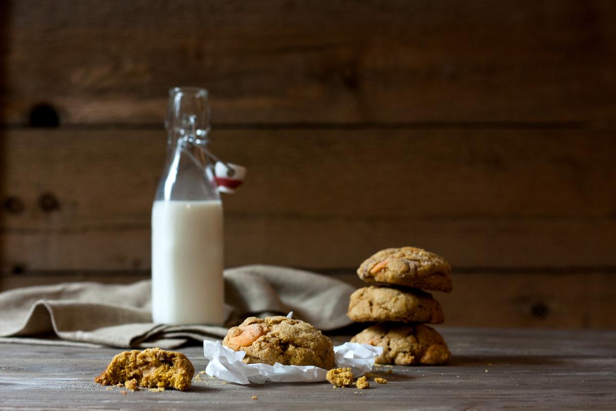 Rezeptbild: Kürbis-Gewürz-Cookies