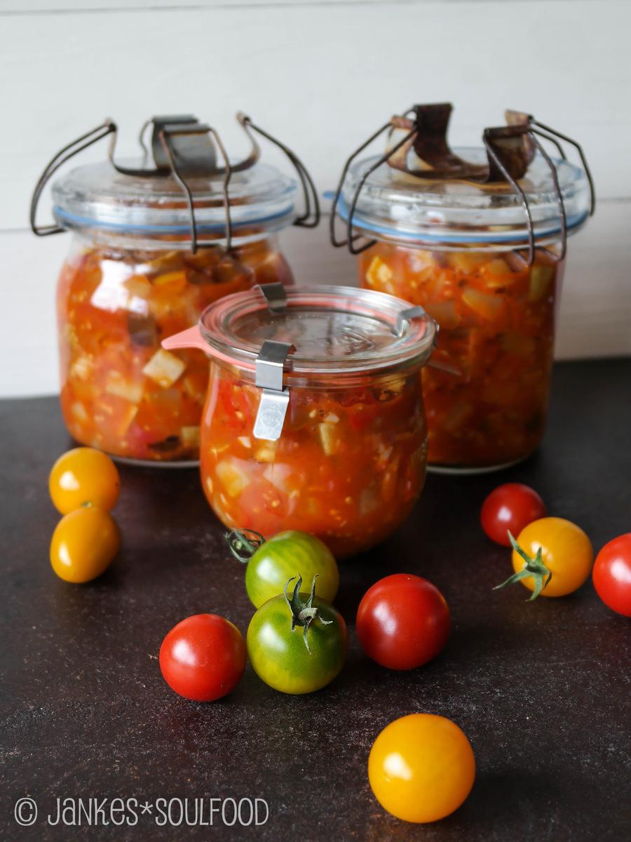 Rezeptbild: Ratatouille im Glas