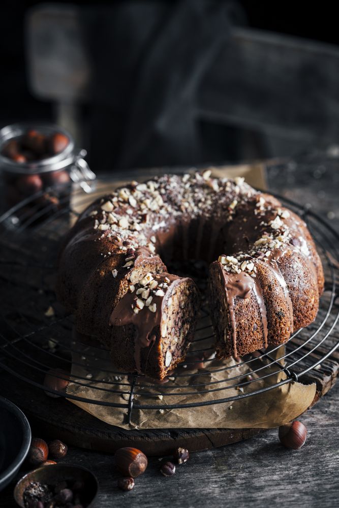 Rezeptbild: Saftiger Haselnusskuchen