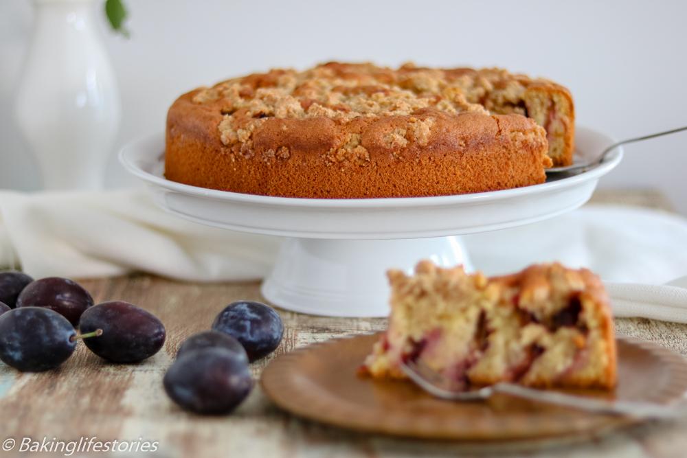 Rezeptbild: Blitzschneller Zwetschgen-Streuselkuchen