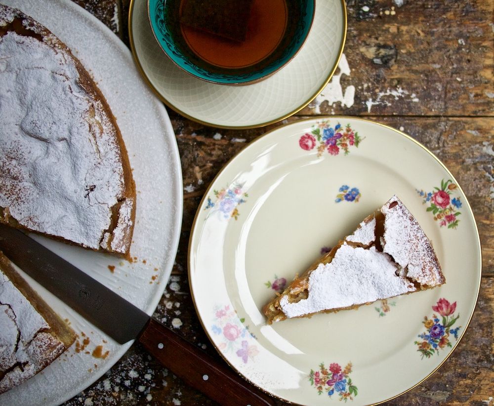 Rezeptbild: Gedeckter Apfelkuchen