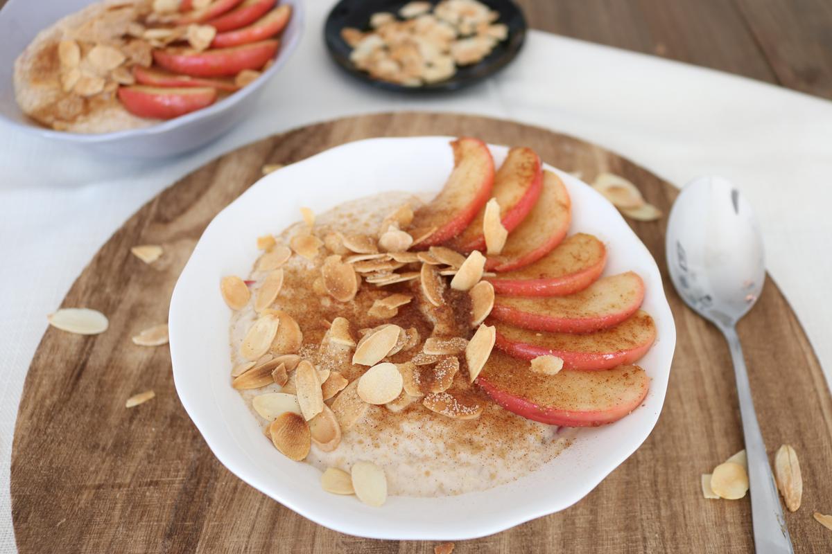 Rezeptbild: Bratapfel Porridge // Roasted Apple Porridge