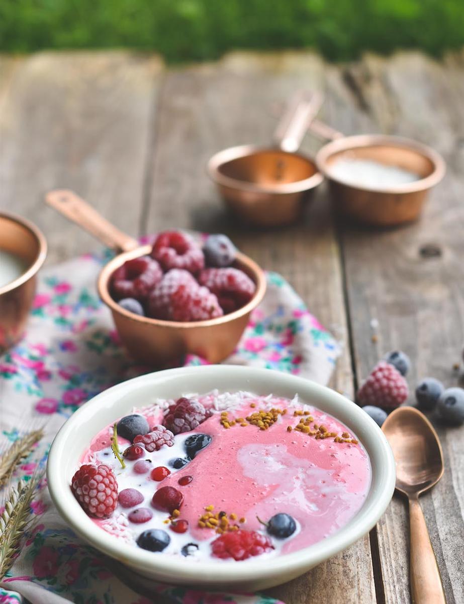 Rezeptbild: Vispipuuro - Aufgeschlagener Finnischer Beerenschaum
