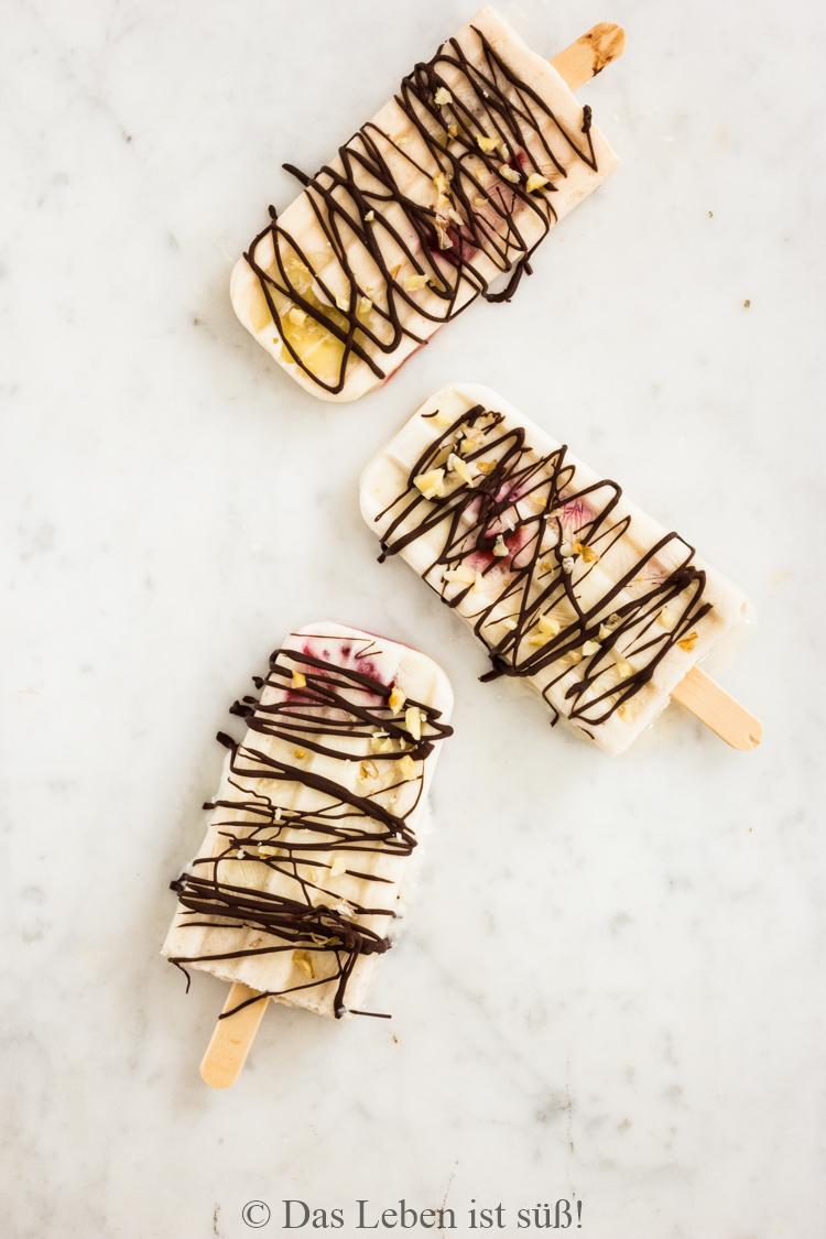 Rezeptbild: Bananen-Schoko-Eis
