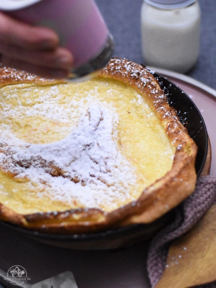 Rezeptbild: Schneller Ofenpfannkuchen für das Sonntagsfrühstück