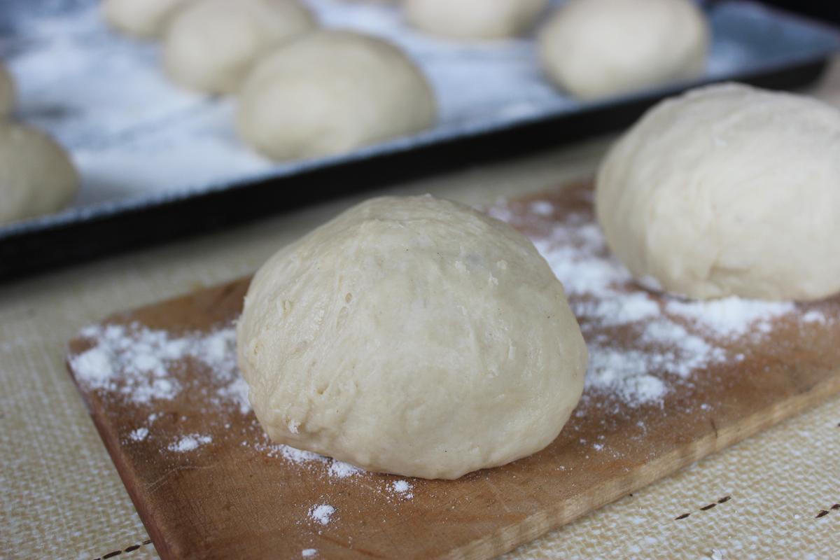 Rezeptbild: Pfälzer Dampfnudeln nach meiner Oma Lieselotte