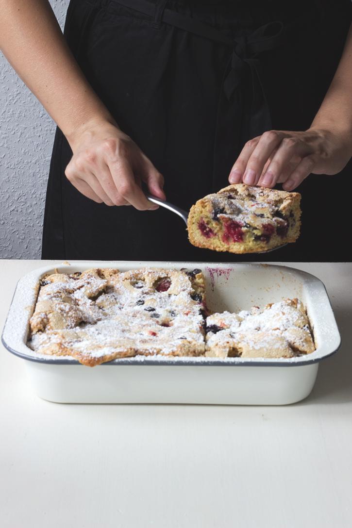 Rezeptbild: Beerenkuchen vom Blech