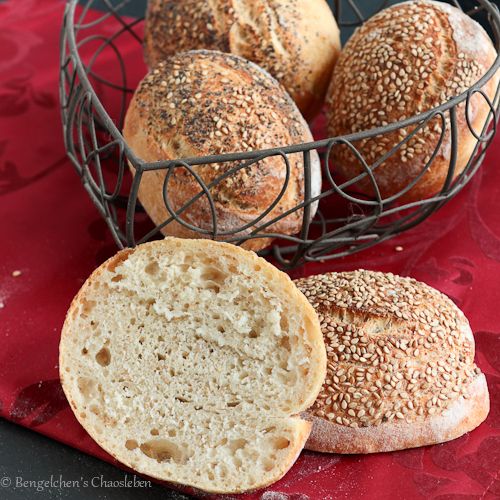 Rezeptbild: Frühstücksbrötchen mit Joghurt