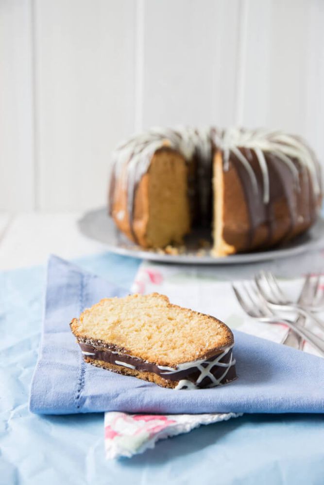 Rezeptbild: Marzipan Guglhupf