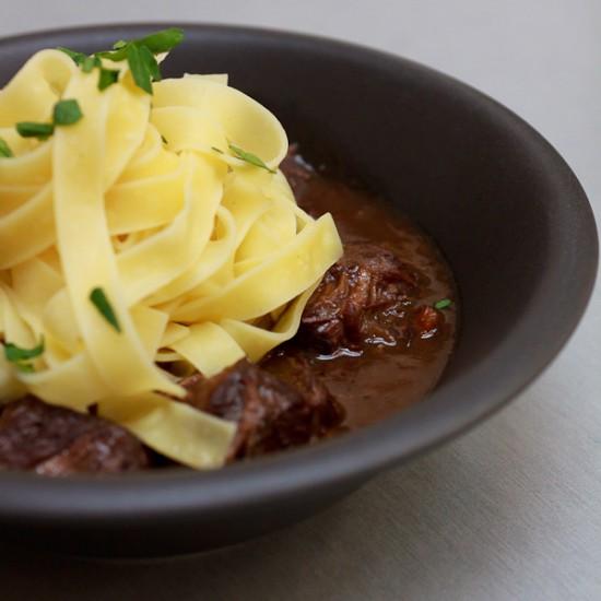 Rezeptbild: Bœuf Bourguignon