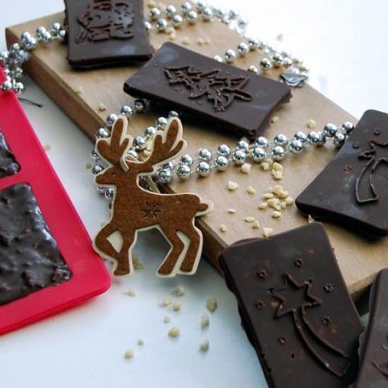 Rezeptbild: Weihnachtsschokolade homemade!