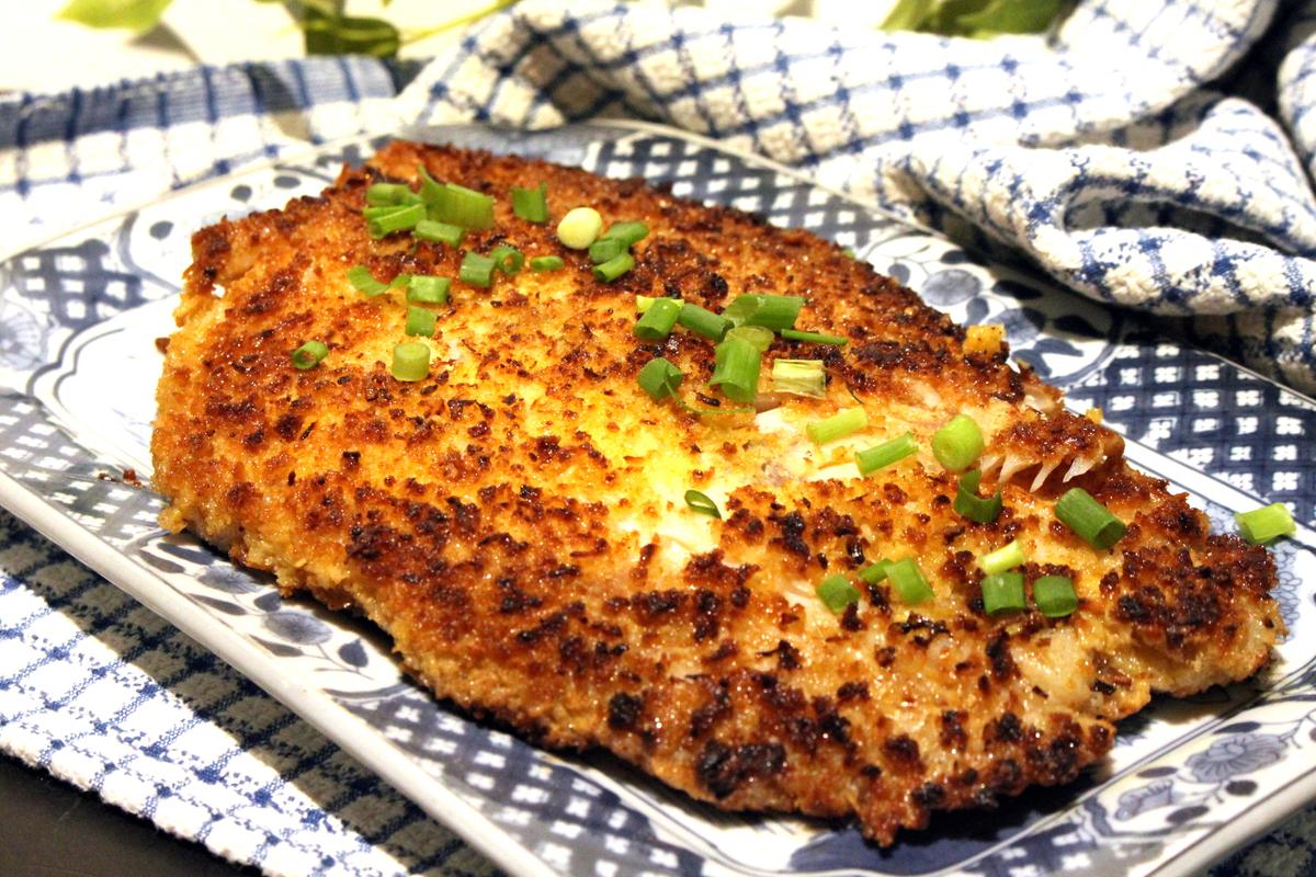 Rezeptbild: Schollenfilet in Kokosnuss Kruste