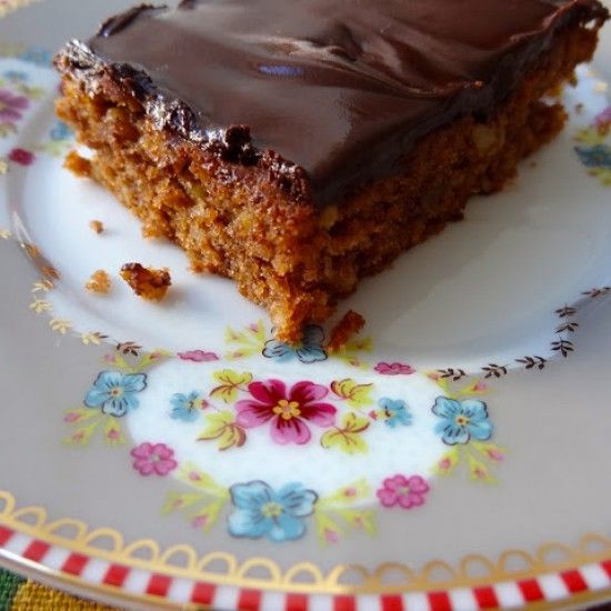 Rezeptbild: Walnuss Schoko Brownie