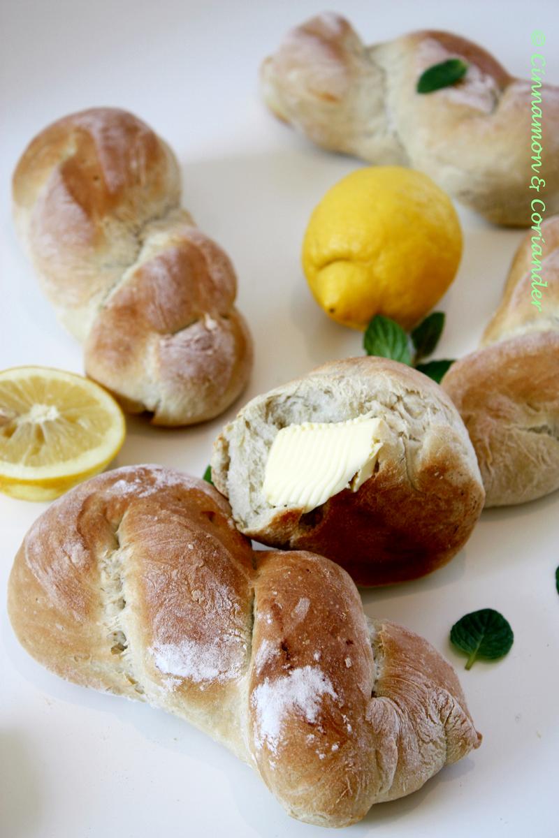 Rezeptbild: Italienische Nodini mit Minze & Zitrone