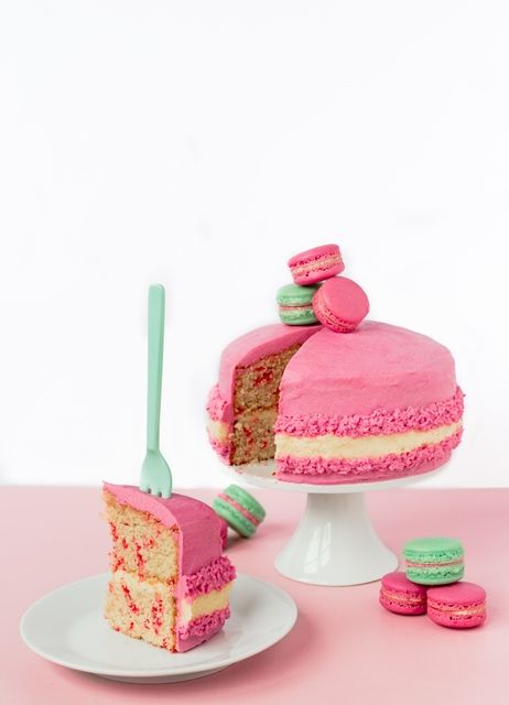 Rezeptbild: Giant Macaron Cake