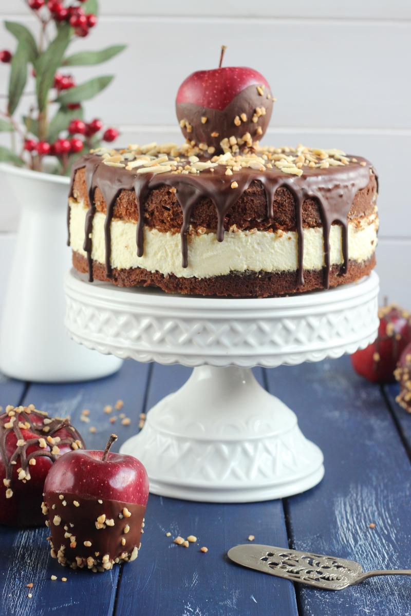 Rezeptbild: Bratapfel-Nuss-Torte