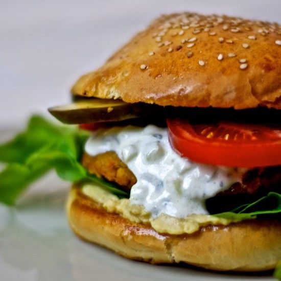 Rezeptbild: Vegetarischer Burger