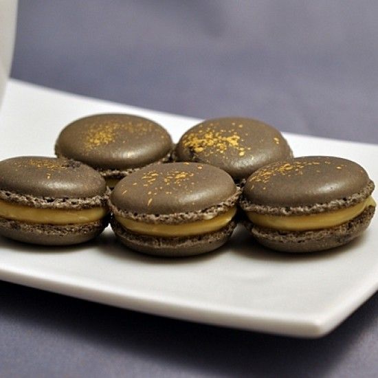 Rezeptbild: Macarons mit Salzbutter-Karamell-Creme