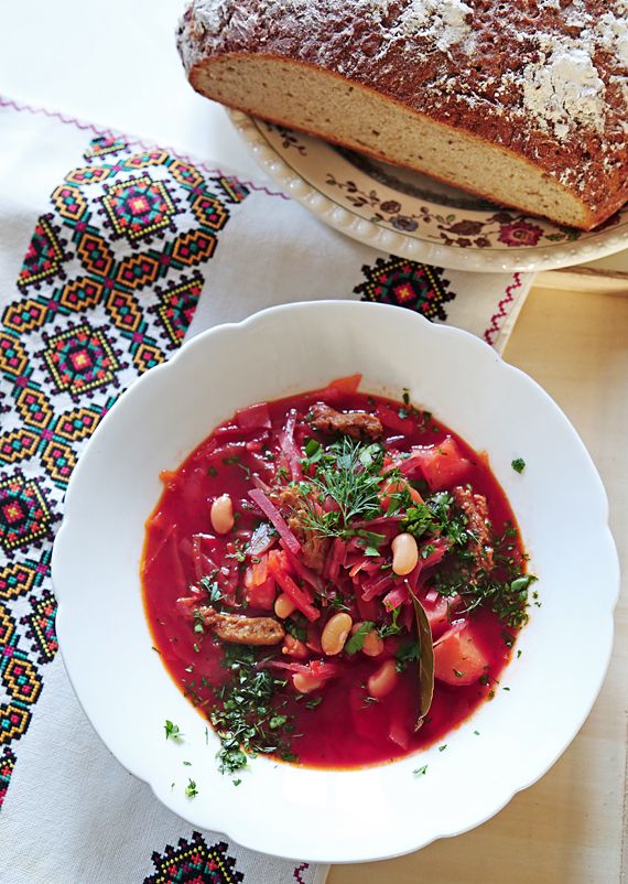 Rezeptbild: Ukrainischer Borschtsch