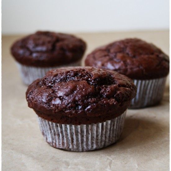 Rezeptbild: Die ultimativen Schokomuffins