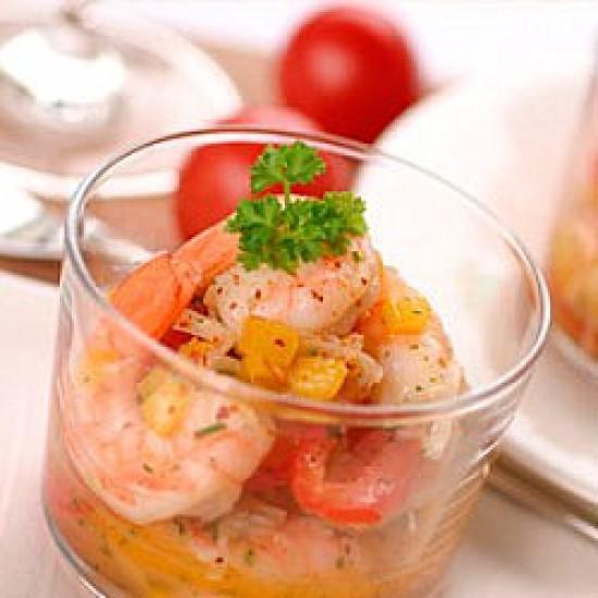 Rezeptbild: Crevetten-Salat