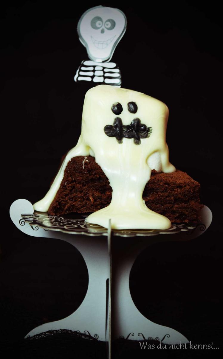 Rezeptbild: Brownie Geister