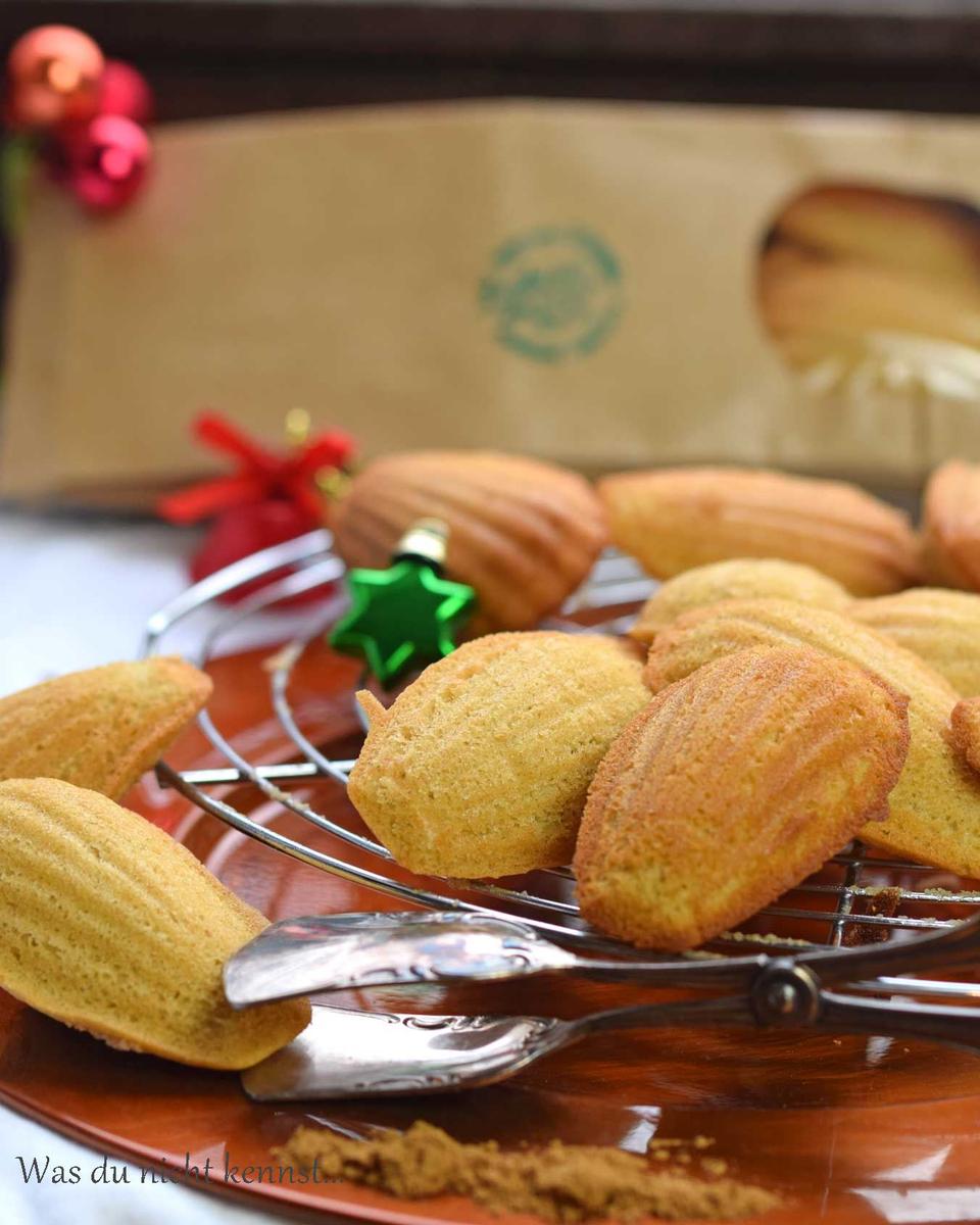 Rezeptbild: Weihnachtliche Madeleines