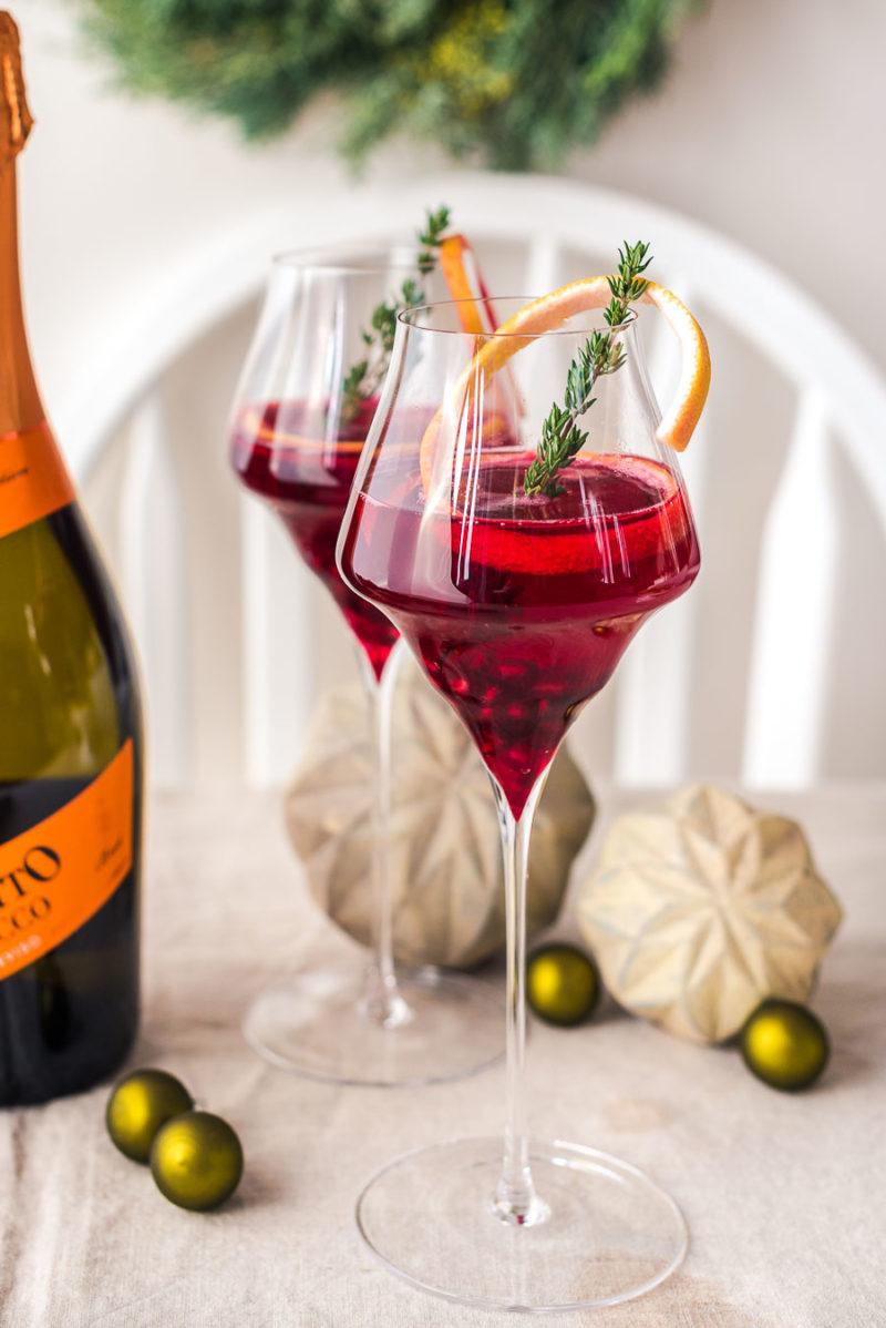 Rezeptbild: Peppery Pomegranate mit Mionetto