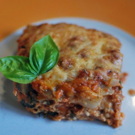 Rezeptbild: Vegetarische Lasagne