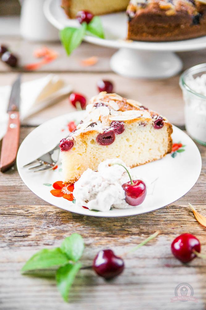 Rezeptbild: Versunkener Kirschkuchen