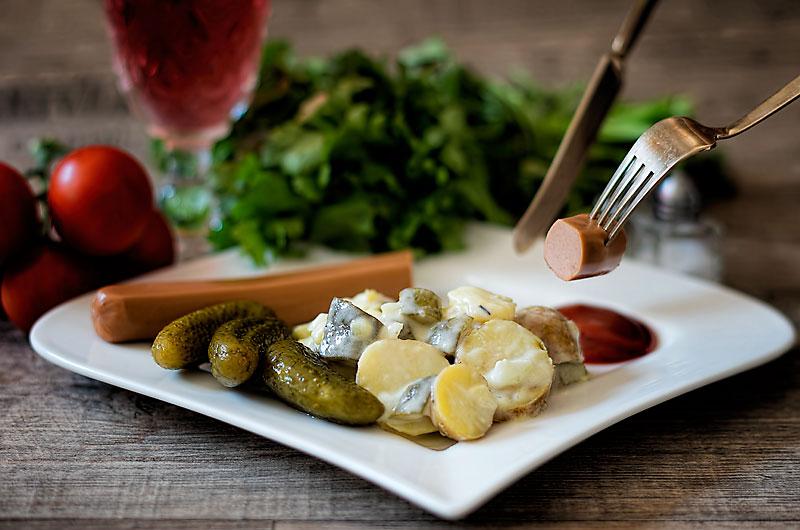 Rezeptbild: Kartoffelsalat vegan
