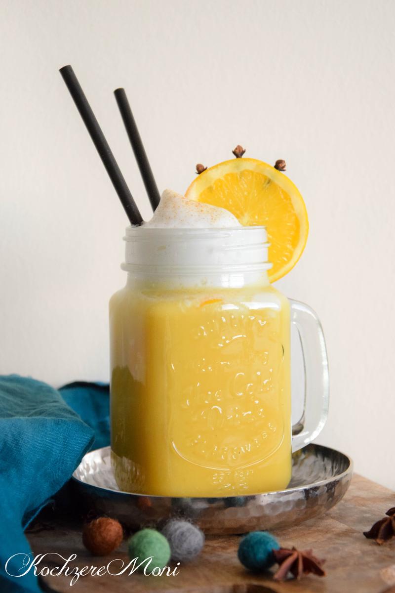 Rezeptbild: Eierlikör Mango Punsch