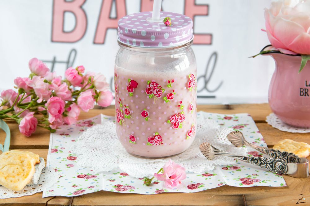 Rezeptbild: ♡ Kindheitserinnerungen: Leckere Erdbeermilch ♡
