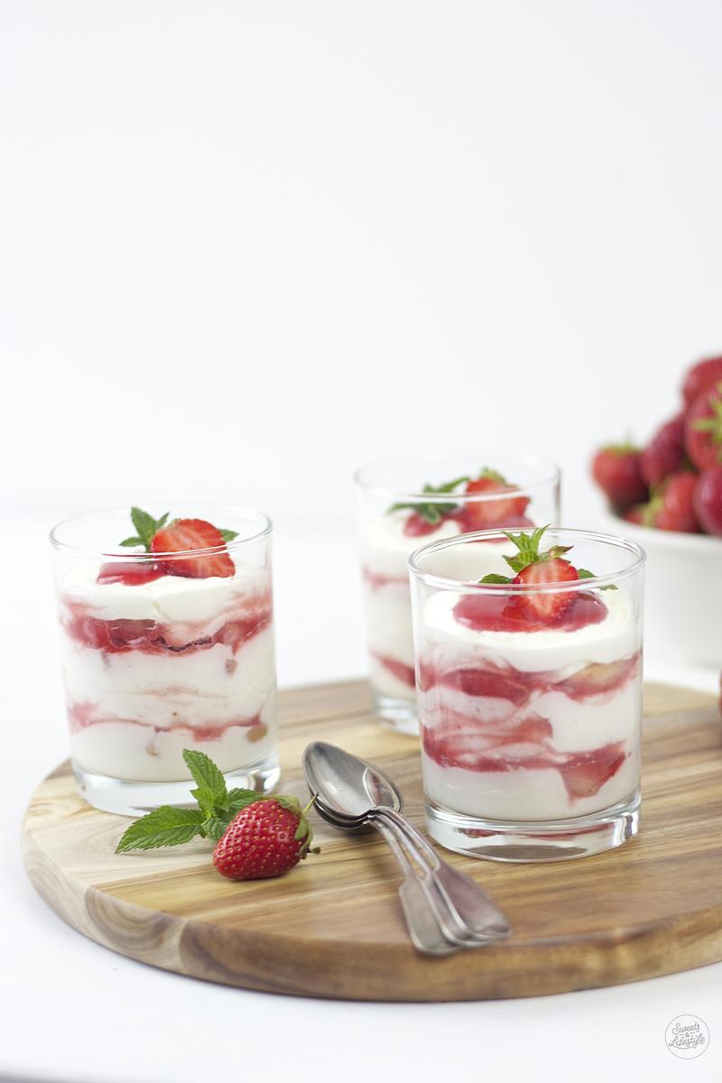 Rezeptbild: Erdbeer Tiramisu