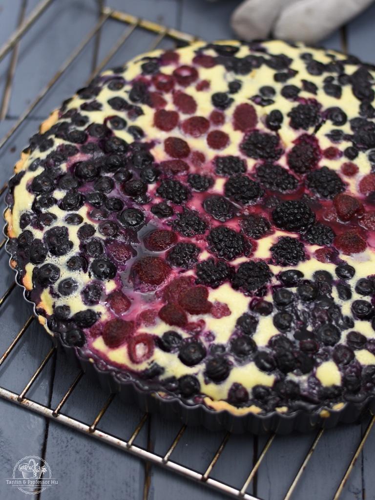 Rezeptbild: Beeren-Tarte mit Käseschmand