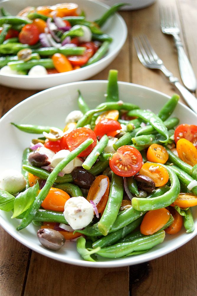 Rezeptbild: Grüne Bohnen-Tomatensalat