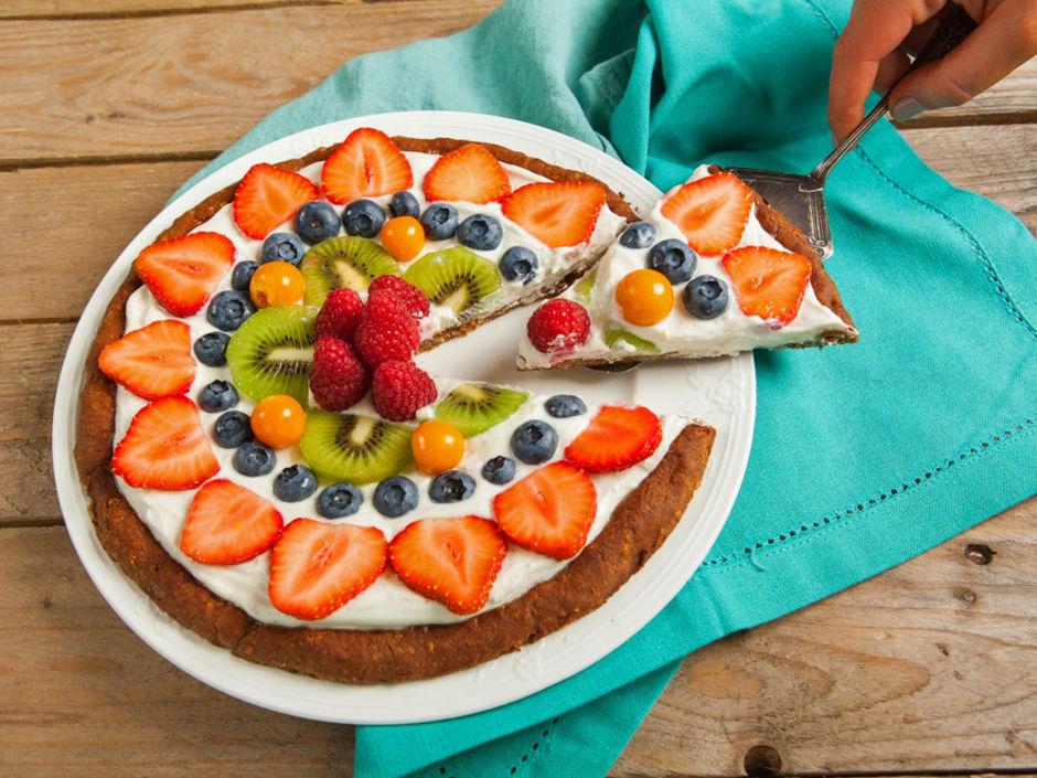 Rezeptbild: Obst Pizza