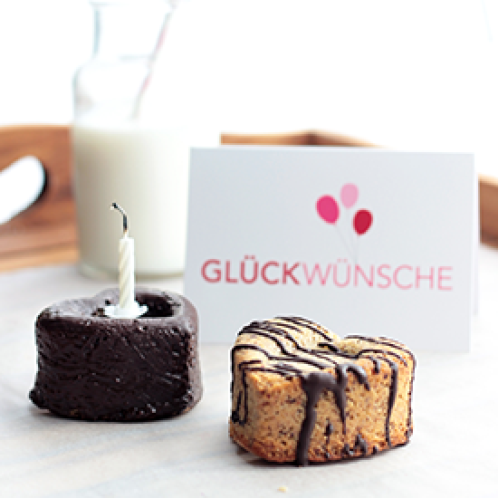 Rezeptbild: Herzige Nussküchlein