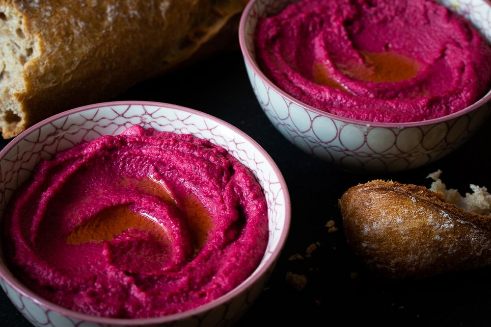 Rezeptbild: Rote Bete Hummus
