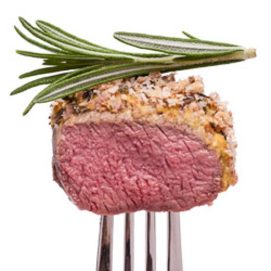 Rezeptbild: Lammrücken mit Kräuterkruste