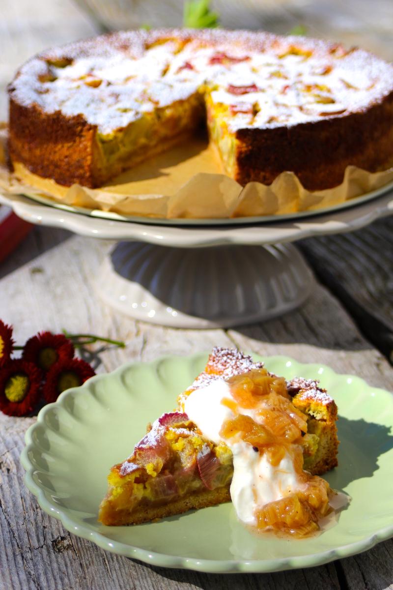 Rezeptbild: Rhabarberkuchen