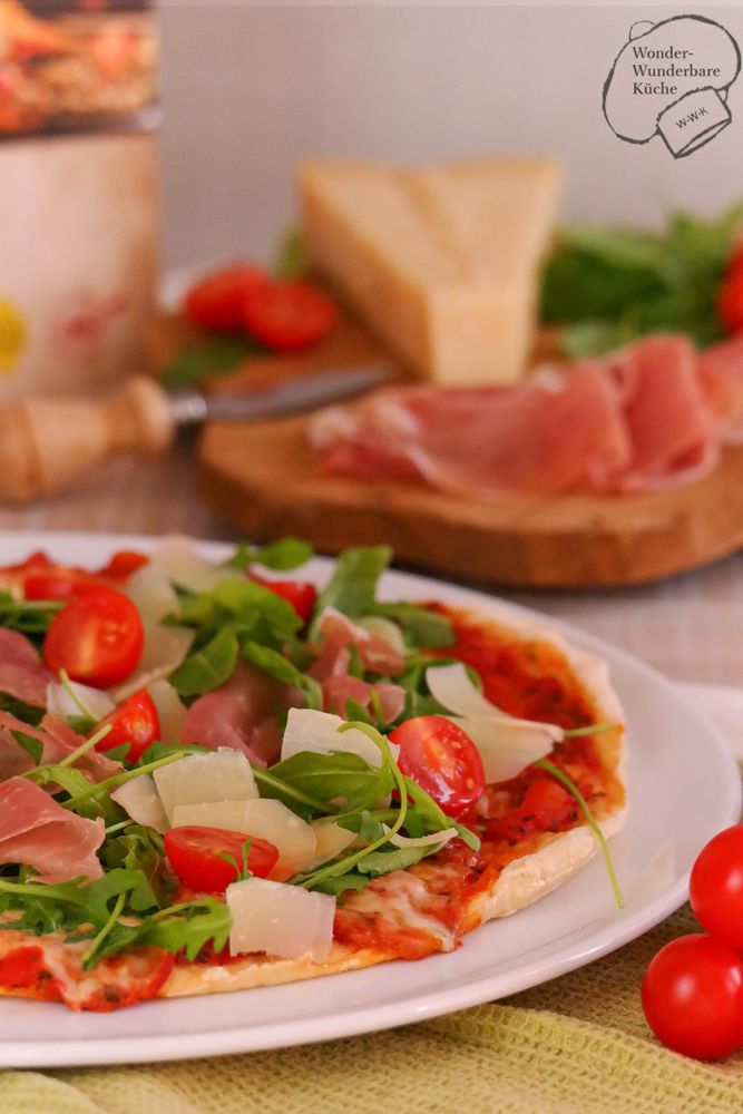 Rezeptbild: Pizza Tricolore