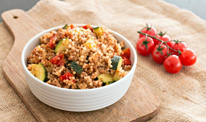 Rezeptbild: Couscous-Hackpfanne
