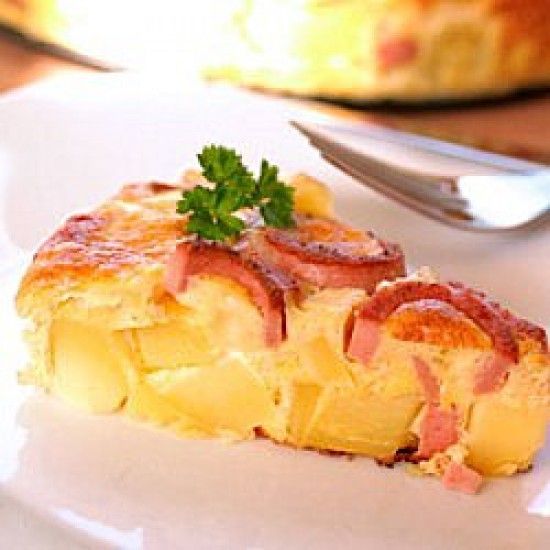 Rezeptbild: Leberkäs-Kartoffeltorte